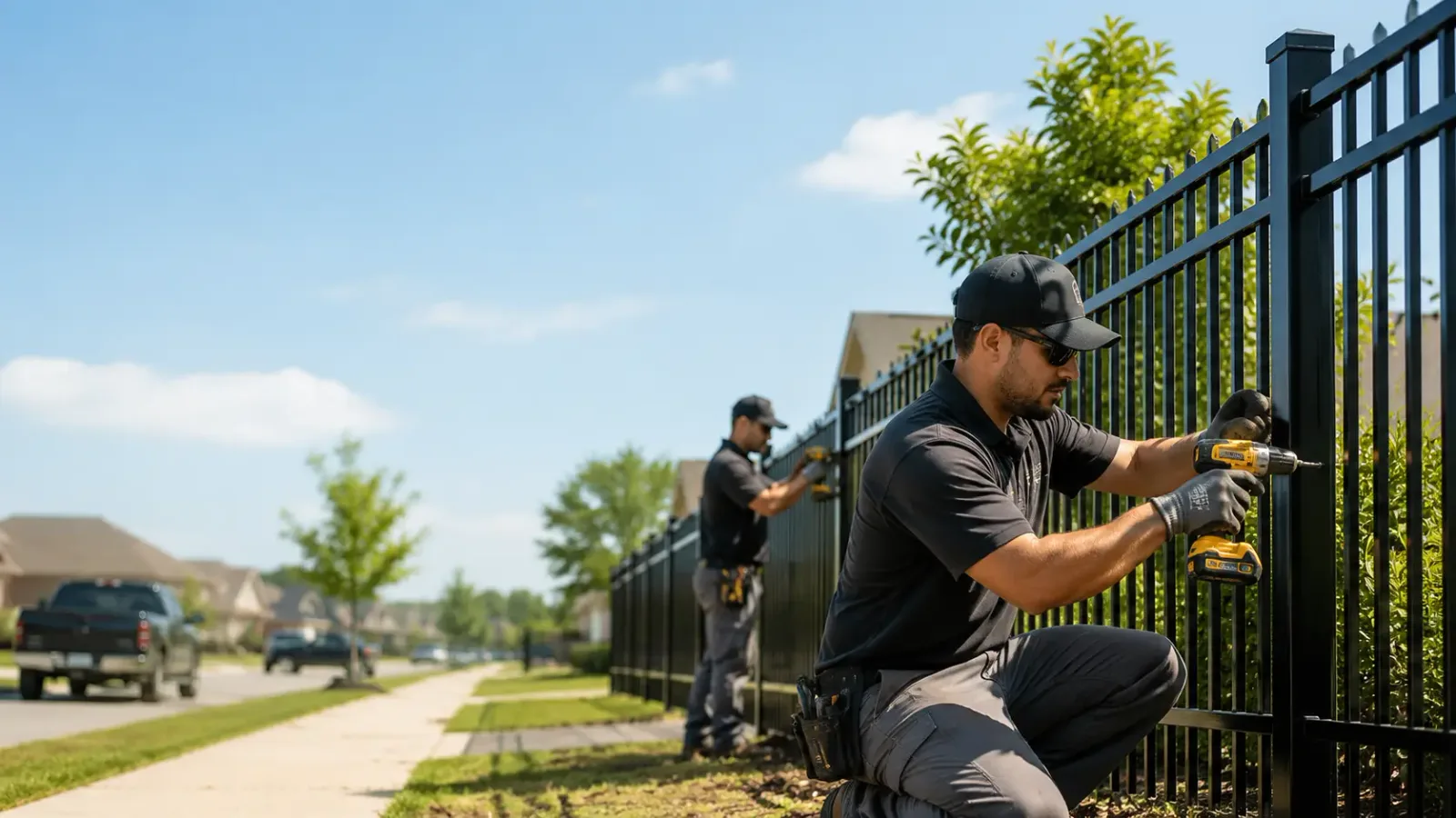 Metal Fence Installation in Sipesville, PA